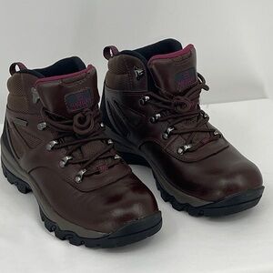 MAGELLAN WOMENS SIZE 7.5 BROWN LEATHER WATERPROOF Footwear VERY GOOD COND